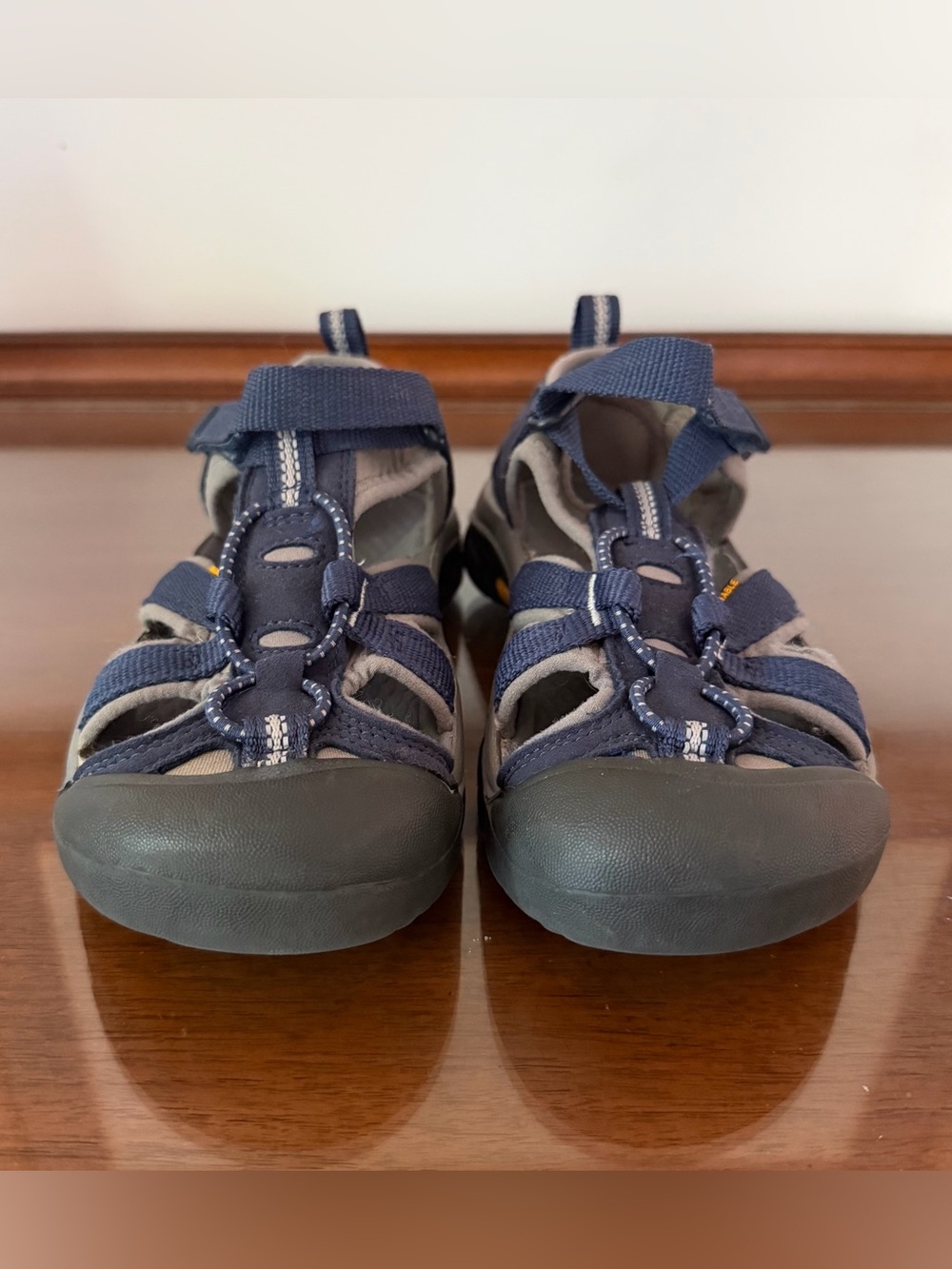 KEEN Newport H2 Youth Size 1 Navy Blue Waterproof Hiking Sport Sandals - Picture 4 of 6